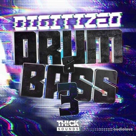 Thick Sounds Digitized Drum & Bass 3 WAV MiDi Synth Presets
