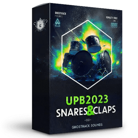 Ghosthack UPB2023 150 Snares and Claps WAV