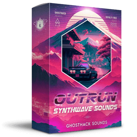 Ghosthack Outrun Synthwave Sounds WAV MiDi Synth Presets