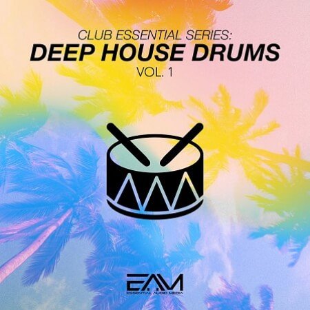 Essential Audio Media Club Essential Series Deep House Drums Vol.1