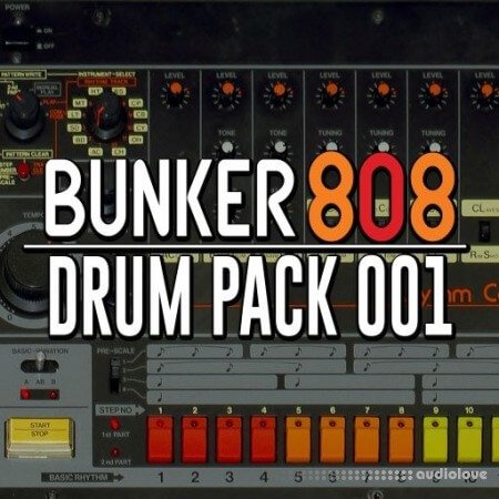 Bunker 8 Digital Labs Bunker 808 Drum Pack 001 WAV