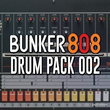 Bunker 8 Digital Labs Bunker 808 Drum Pack 002
