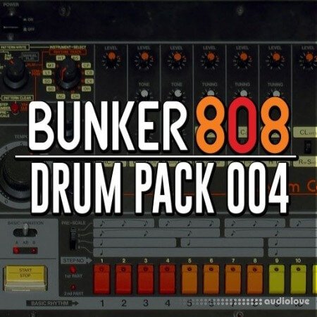 Bunker 8 Digital Labs Bunker 808 Drum Pack 004 WAV