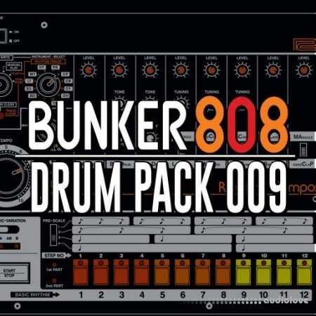 Bunker 8 Digital Labs Bunker 808 Drum Pack 009 WAV