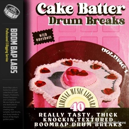 Boom Bap Labs Quincy Beats Cake Batter Drum Breaks Vol.1