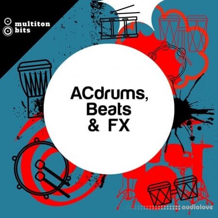 Multiton Bits ACdrums Beats and FX WAV