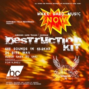 Darkness Falls Recordings SubSonic Hard Techno Schranz Destruction Kit