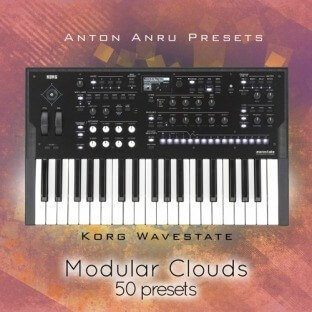 LFO Store Korg Wavestate 2 Modular Clouds 50 presets by Anton Anru