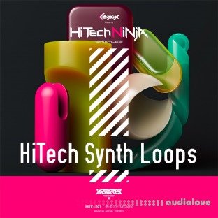 lapix HiTECH NINJA SAMPLES HiTECH Synth Loops Vol.1