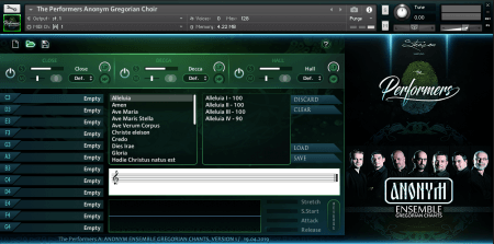 Strezov Sampling The Performers Anonym Gregorian Choir (Player Edition) KONTAKT