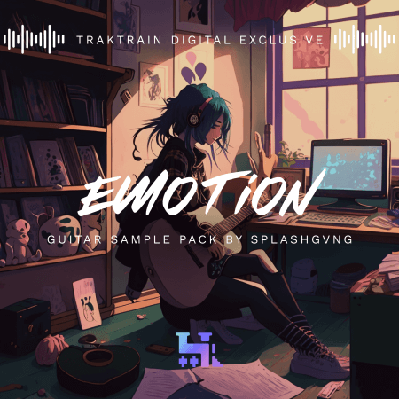 TrakTrain Emotion Guitar Sample Pack by SPLASHGVNG WAV