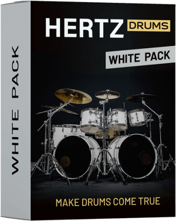 Hertz Instruments Hertz Drums White Pack Library