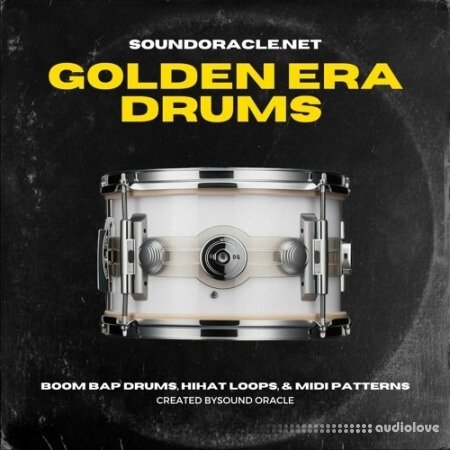 SoundOracle Sound Kits Golden Era Drums Ableton Edition (Ableton Rack) WAV MiDi Ableton Live