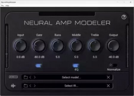 Steven Atkinson Neural Amp Modeler (NAM) aaxplugin