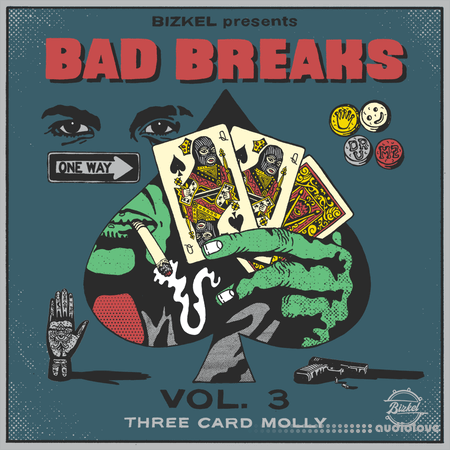 Bizkel Drumz Bad Breaks Vol.3 : Three Card Molly