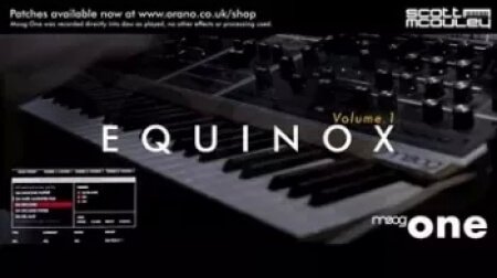 Scott McAuley's Moog One Equinox Vol.1 Synth Presets