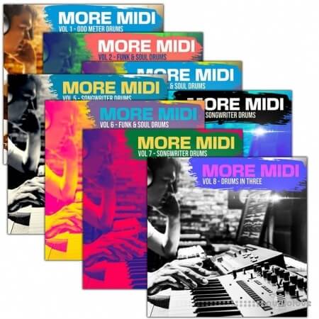 Yurt Rock The More MIDI Drum Bundle MiDi