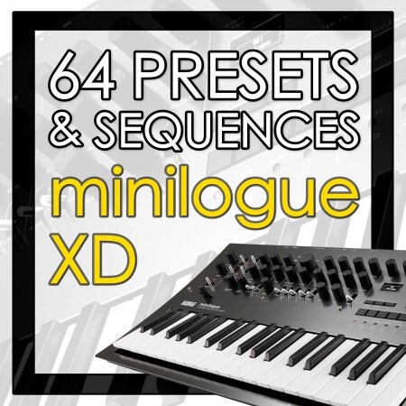 64 Minilogue XD Presets + Sequences by Bobeats Synth Presets