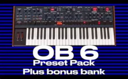 Matt Johnson DSI OB 6 Preset Pack 60 sounds Synth Presets