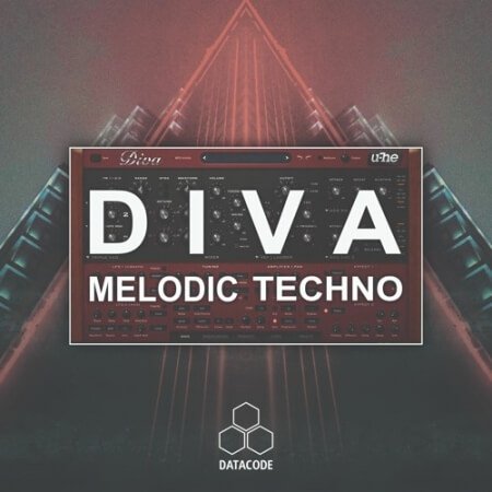 Datacode FOCUS Diva Melodic Techno WAV MiDi Synth Presets