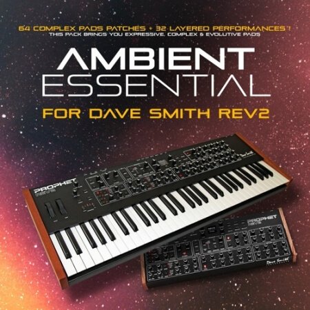 CO5MA Sequential DSI Rev2 Ambient Essential Sound Bank Synth Presets