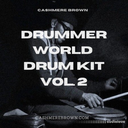 Cashmere Brown Drummer World Drum Kit Vol.2 WAV MiDi