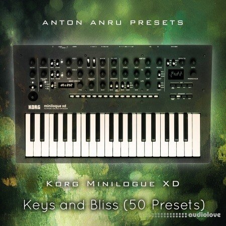 Korg Minilogue XD Keys and Bliss by Anton Anru Synth Presets