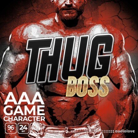 Epic Stock Media AAA Game Character Thug Boss
