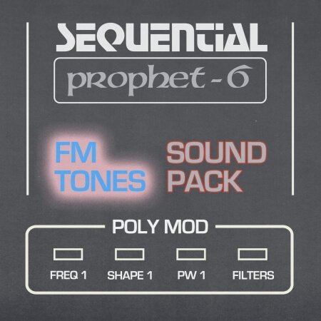Polydata Sequential Prophet-6 FM Sound Pack Synth Presets