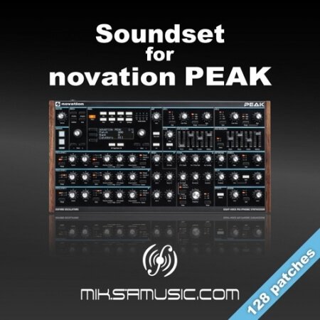 Miksamusic Soundset for Novation Peak Synth Presets