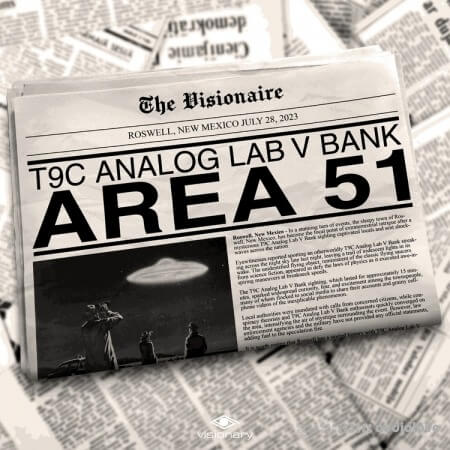 visionary T9C AREA 51 (Analog Lab V Bank) Synth Presets