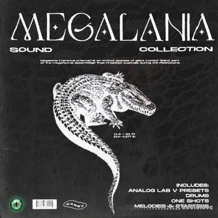 KXDET Megalania (sound collection) WAV Synth Presets
