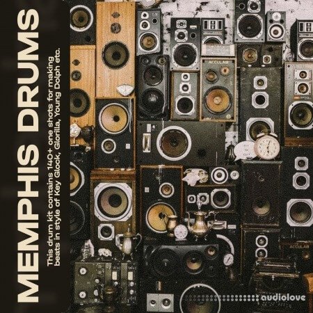 sampleshake MEMPHIS DRUMS Vol.1 (Drum Kit)