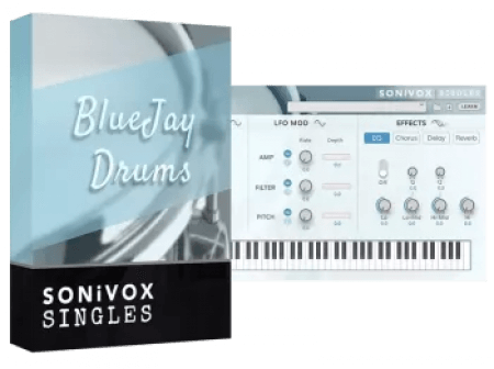 SONiVOX Singles Blue Jay Drums v1.0.0.2022 WiN