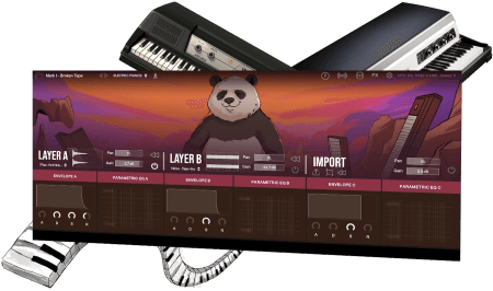 Clark Audio Lofi Panda Electric Pianos 2 Expansion v1.1 WiN MacOSX
