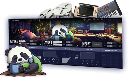 Clark Audio Lofi Panda 3 Bedroom Beats Expansion v1.0 WiN MacOSX