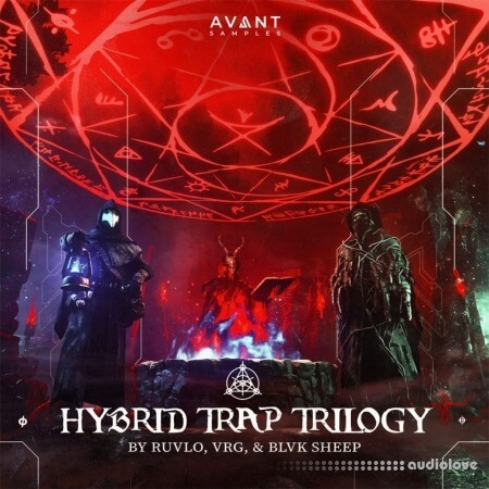 Avant Samples Hybrid Trap Trilogy by RUVLO BLVK SHEEP & VRG WAV MiDi Synth Presets DAW Templates