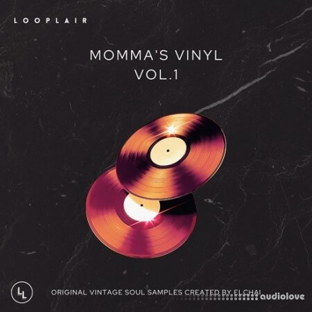 Looplair Mommas Vinyl Vol.1 Vintage Soul Sample Pack (Compositions and Stems) WAV