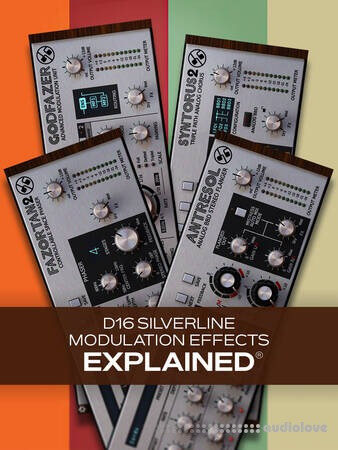 Groove3 D16 Silverline Modulation Effects Explained TUTORiAL