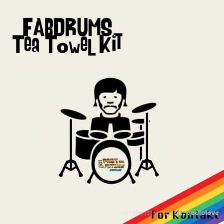 PastToFutureSamples Fab Drums Tea Towel Kit KONTAKT