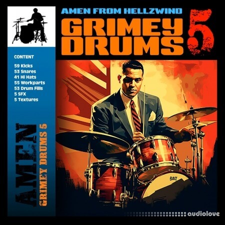 Boom Bap Labs Amen Grimey Drums 5 WAV