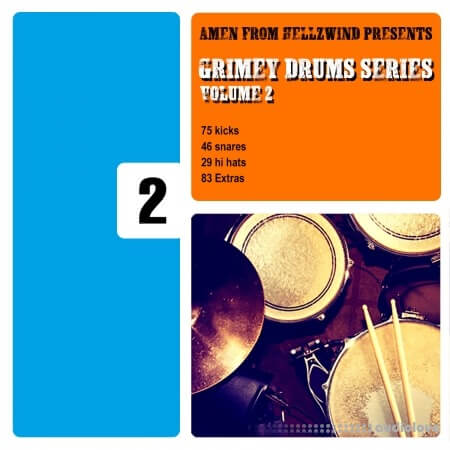 Boom Bap Labs Amen Grimey Drums Series Vol 2 WAV