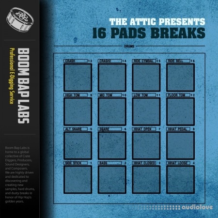 Boom Bap Labs The Attic 16 Pads Breaks Vol 1 WAV