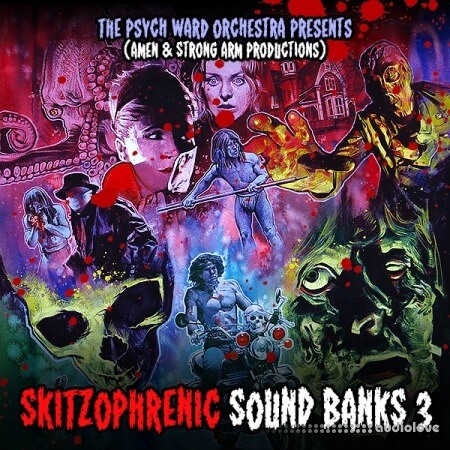 Boom Bap Labs Amen and Strong Arm Productions Skitzophrenic Sound Banks 3
