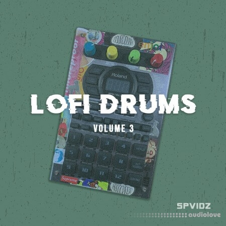SPVIDZ Lo-fi Drums Vol.3 WAV