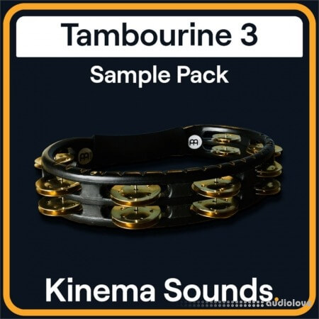 Kinema Sounds Tambourine 3 Modern Tambourine