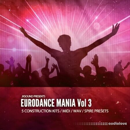 JKSOUND Eurodance Mania Vol.3 WAV MiDi Synth Presets