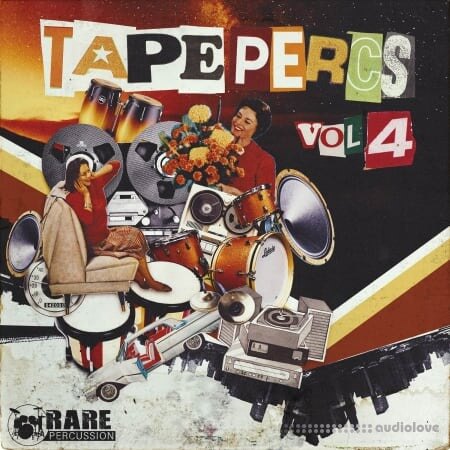 RARE Percussion Tape Percs vol.4 WAV