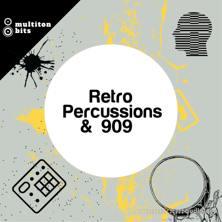 Multiton Bits Retro Percussions and 909 WAV