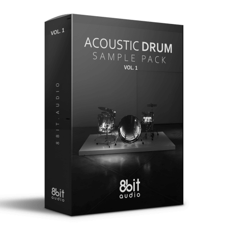 8bit Audio Acoustic Drum Sample Pack Vol.1 WAV